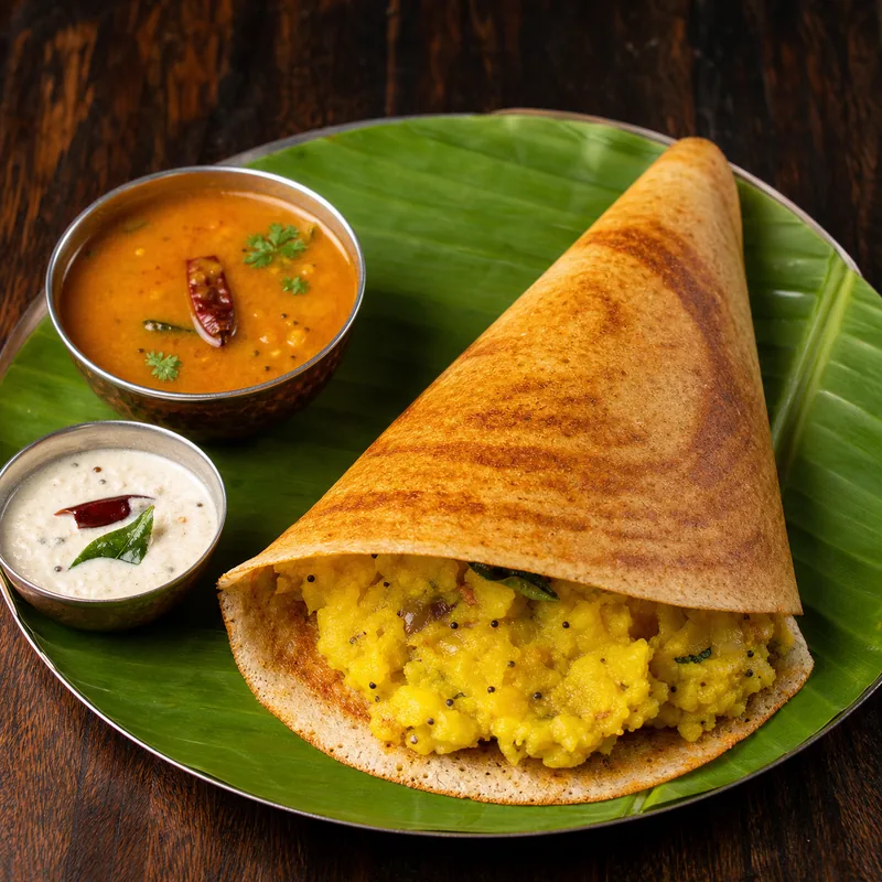 Masala Roast prepared for serving
