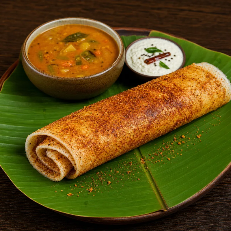 Podi Roast prepared for serving