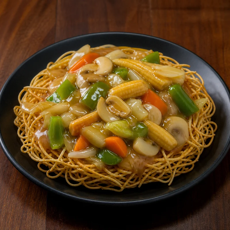 American Chopsey prepared for serving