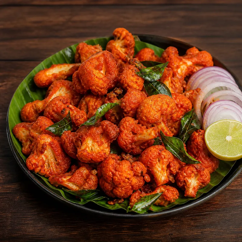 Gobi 65 prepared for serving